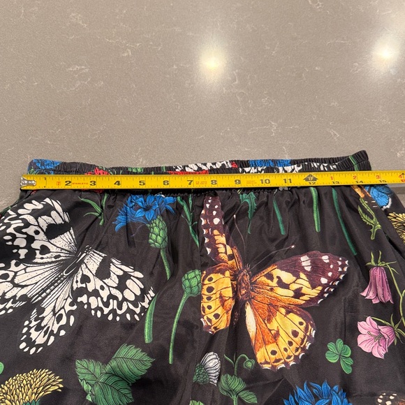 Dressed in LALA Multicolor Floral Butterfly Boot Cut Pants - Picture 3 of 5